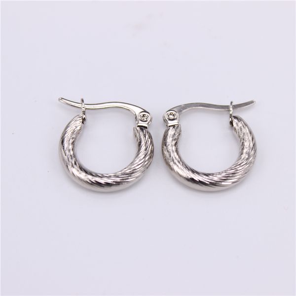 

15mm 25mm 35mm gold silver/color 3mm popular women's jewelry earrings exquisite and cute student gifts lh897, Golden;silver