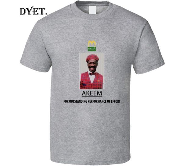 

coming to america akeem employee of the month funny movie t shirt cool casual pride t shirt men new fashion tshirt loose