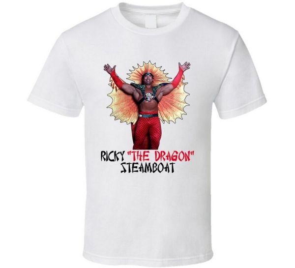 

ricky the dragon steamboat classic t-shirt gym sportswear tee shirt