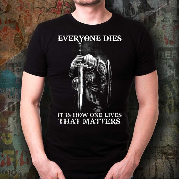 

knight templar t shirt warrior tee for men gift fight to live matter gift god cotton men summer casual fashion t shirt design