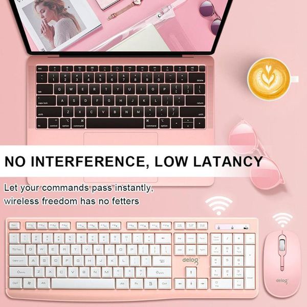 

wireless keyboard and mouse combo 2.4g usb ful-size keyboard and mouse for lap pc