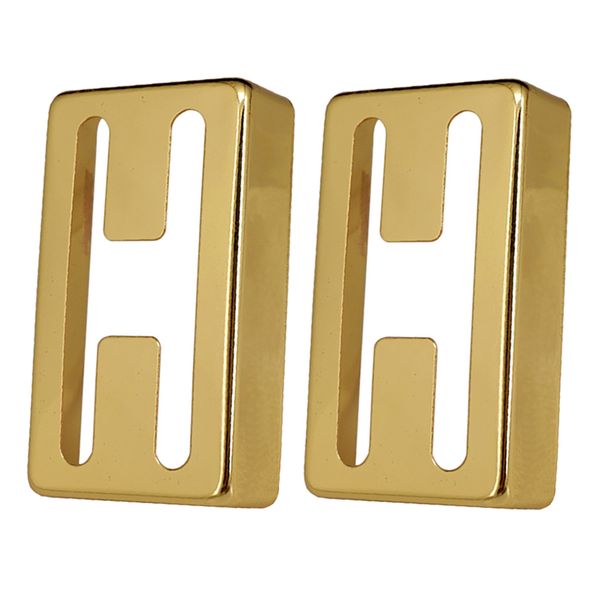 

2pcs brass electric guitar pickup cover humbucker covers silver, black, gold