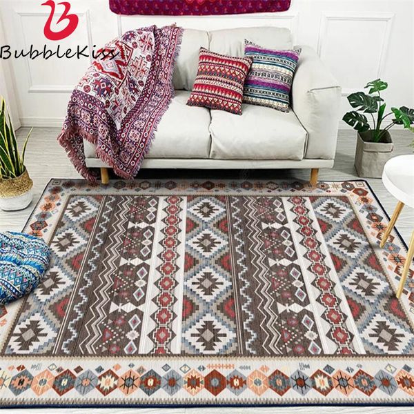 

carpets bubble kiss retro pattern for living room rug nordic geometric design bedroom carpet non-slip bedside decor area