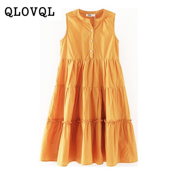 

kids dress for girls cotton teenage girls party dress summer children clothes sundress 4 6 8 9 10 12 14 15 years, Red;yellow