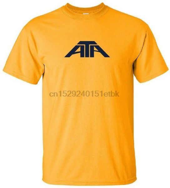 

ata retro logo us airline aviation t-shirt