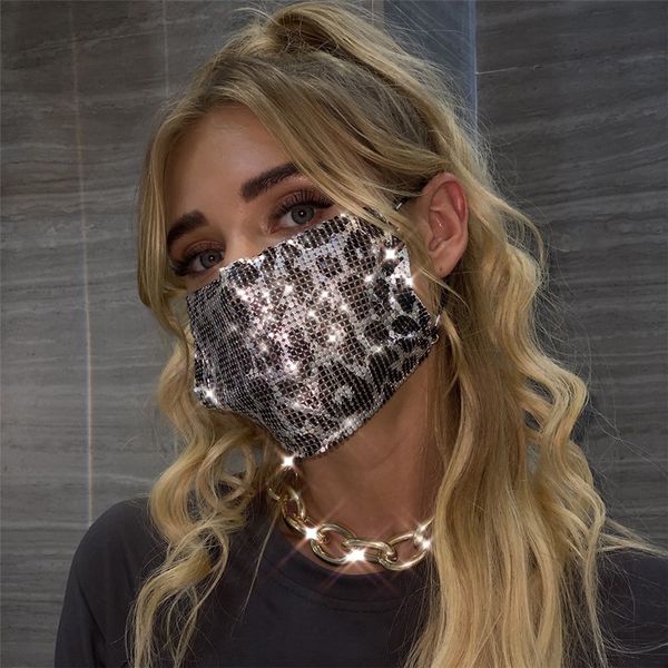 Facemask strass donna ragazza 19 cm * 12 cm Fabbrica diretta europea e americana Amazon nuova maschera di gioielli in metallo pesante HHC1372