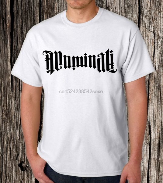 

иллюминатов -mens графический футболки
