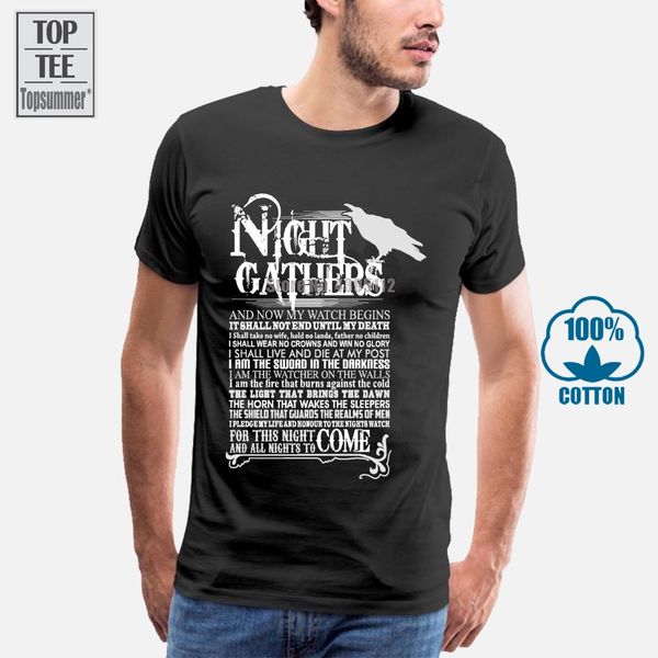 

game of thrones nights watch oath jon snow stark t shirt