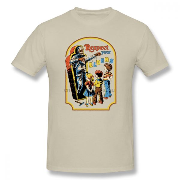 

awesome mens respect your elders t-shirt oversize eco cotton tee short sleeve tshirts crew neck casual t shirt gift idea