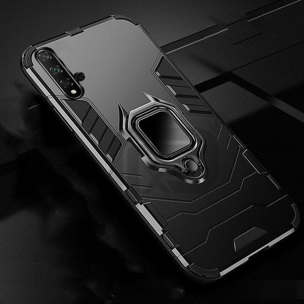 

fitted cases for huawei nova 5t case ring holder armor back cover for huawei nova 5 t case finger ring shockproof fundas