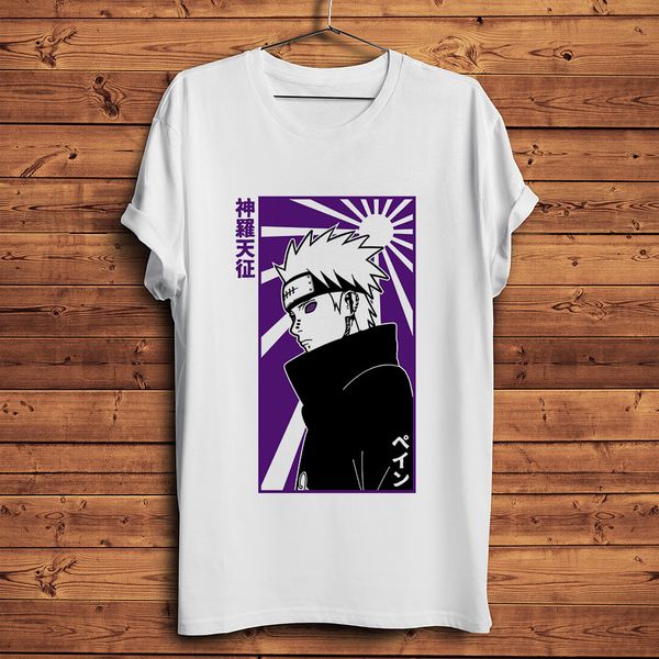 

pain akatsuki naturo shippuden funny anime t-shirt homme manga short sleeve t shirt men tshirt manga streetwear
