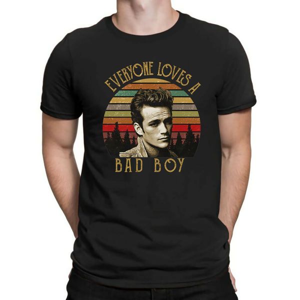 

luke perry dylan mckay beverly hills 90210 vintage men t shirt