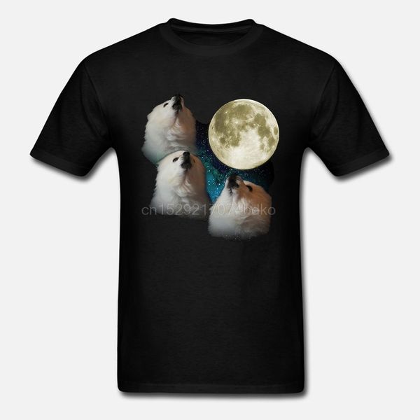 

printed men t shirt cotton o-neck tshirts gabe the dog - three gabe moon short-sleeve women t-shirt