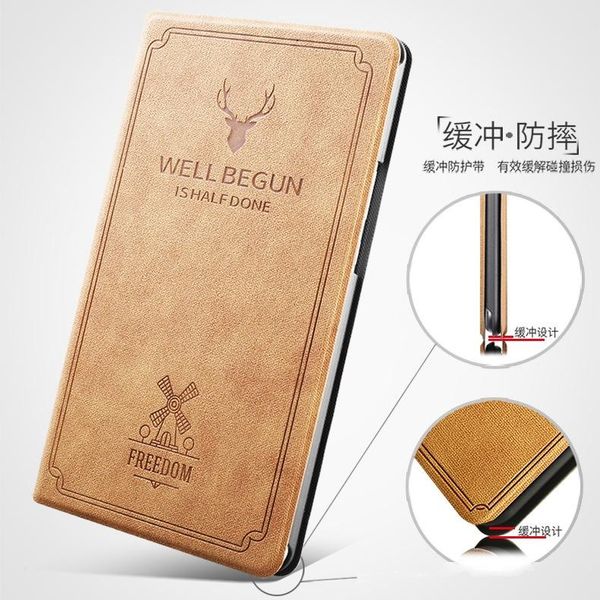 

huawei honor tablet 5 protective case 8-inch leather case for tablet computer all-inclusive drop-resistant net red leather cover drop-resist