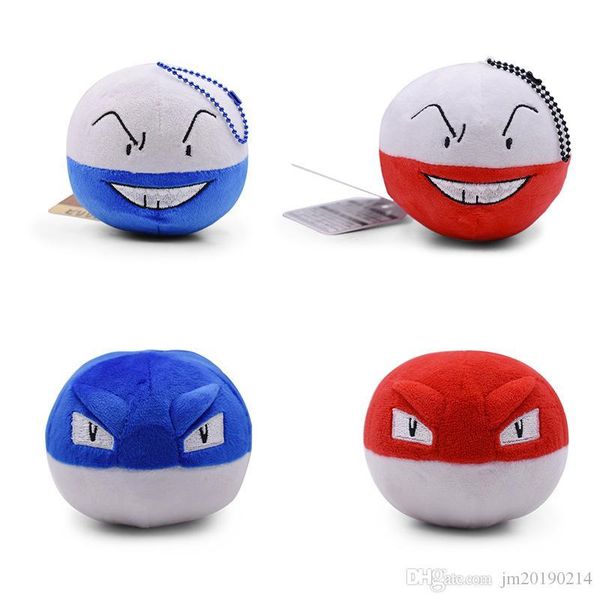 

wholesale 7cm voltorb plush toy for gifts 4pcs/lot