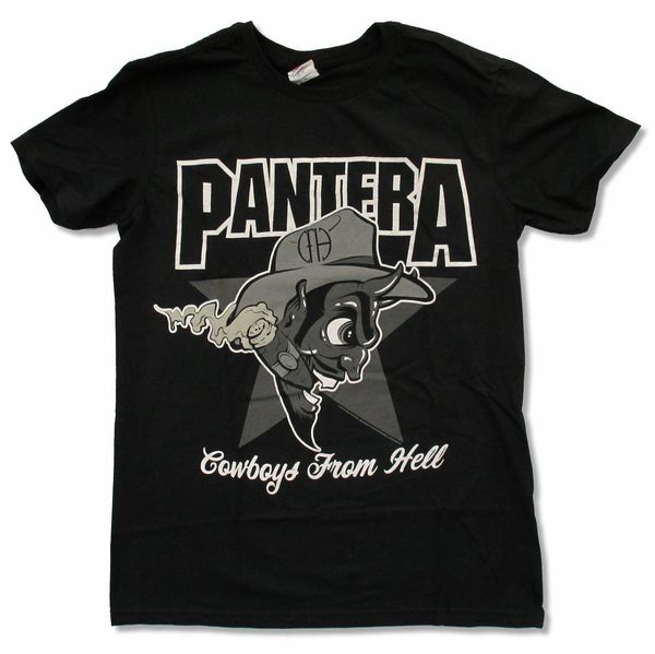 

pantera cigar black t shirt new official cowboys from hell