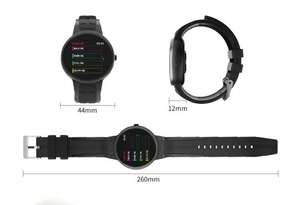 

2019 new arrival smart bracelet 1.3inch ips color screen display sport smart bracelet heart-rate sleep monitoring fitness tracker