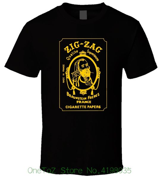 

zig zag cigarettes paper 1 t shirt men tee shirt short sleeve cotton fitness t-shirts