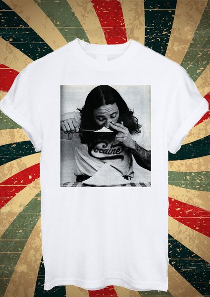 

cocain guy boy drug funny t shirt men women 1365