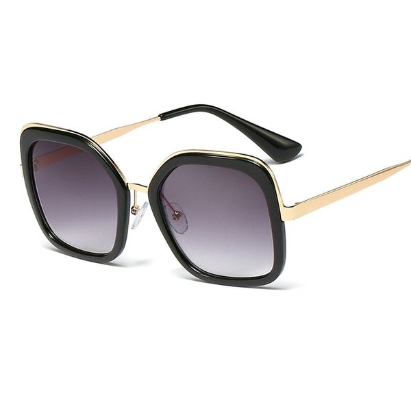 

oversized square bifocal reading glasses grey lens fashion men and women cat presbyopia glasses outdoor sunglasse fml, White;black