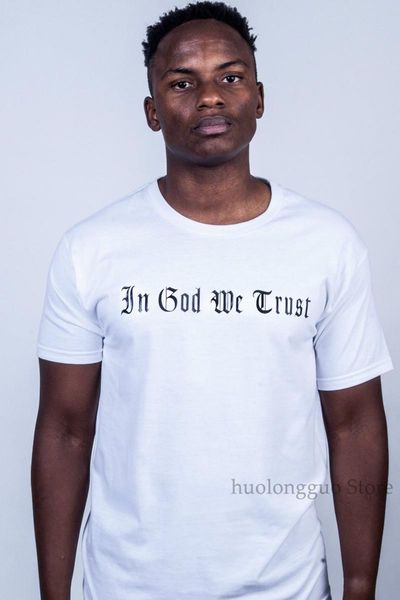 

in god we trust tee bible verse t-shirt christian clothing faith inspired apparel men's shirts clothing