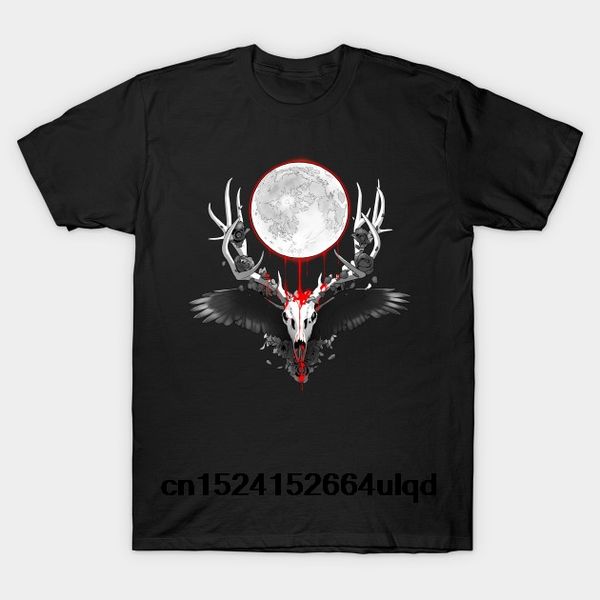 

100% cotton o-neck custom printed tshirt men t shirt the bloody moon - boyfriend to death women t-shirt