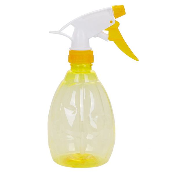 

storage bottles & jars 500ml empty plastic spray bottle watering cleaning garden sprayer (yellow)