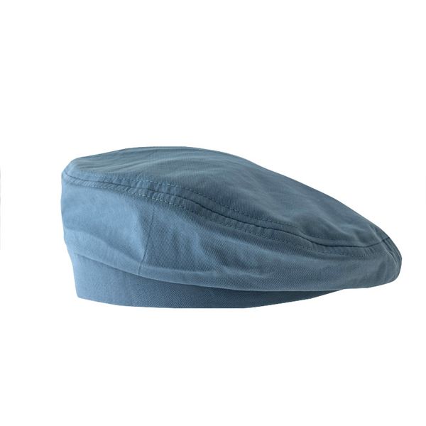 

stingy brim hats women berets with adjustable rope simple solid color retro style clothing accessories, Blue;gray