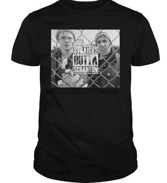 

straight outta scranton the office tv show t-shirt s-3xl