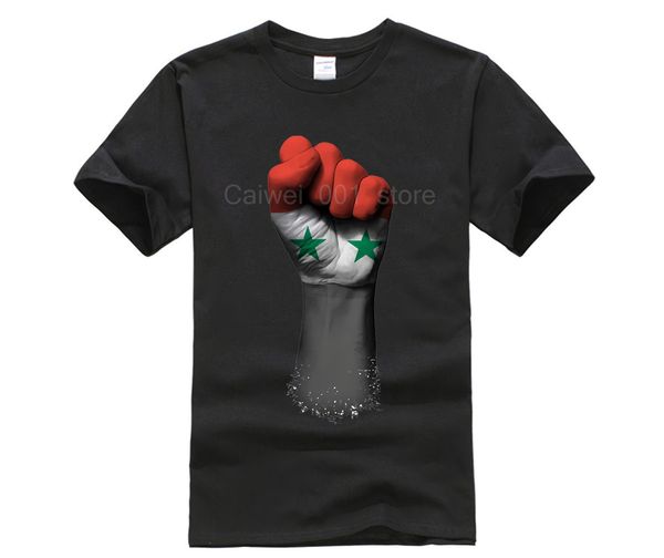 

fashion printed men's t shirt short sleeve syria men summer fashion casual white print for male comfortable quality men tshirt