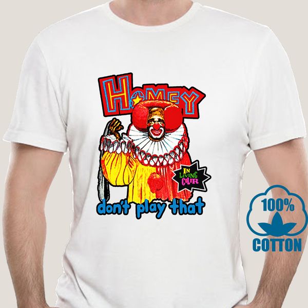 

3664a in living color homey the clown t shirt