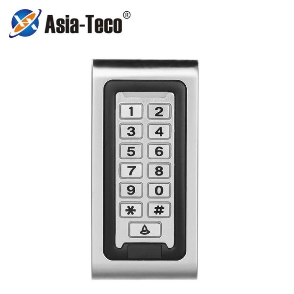 

125khz rfid door access control system waterproof metal keypad proximity card standalone 2000 users