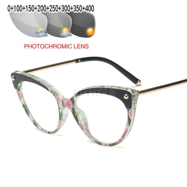 

2020 presbyopia sunglasses with pchromic female reading glasses frame with colored lenses diopter hyperopia reading fml, White;black