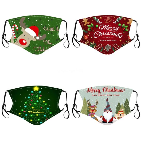 

printing sps mouth masks colorful double ply mascarilla fashion breathable anti smoke mascherine foldable women men#505, Black