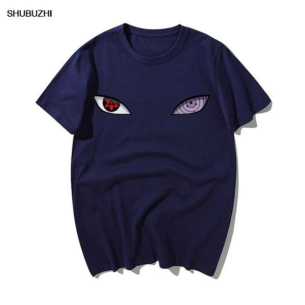 

наруто саске глаз тенниска японского аниме дизайн печати футболка летняя мода прохладный хлопка тенниску harajuku streetwear