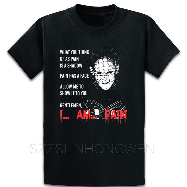 

horror what you think of as pain is a shadow t shirt casual summer style short sleeve over size s-5xl personalized cool shirt