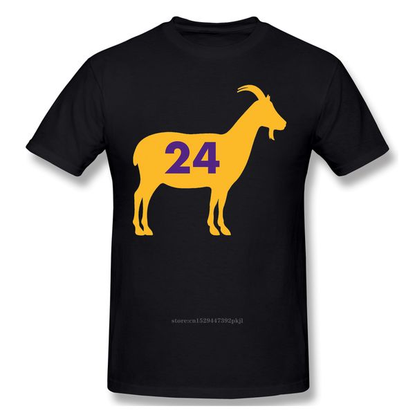 

rip goat t-shirt men letter print basic tee shirt funny design bryant streetwear print homme ing