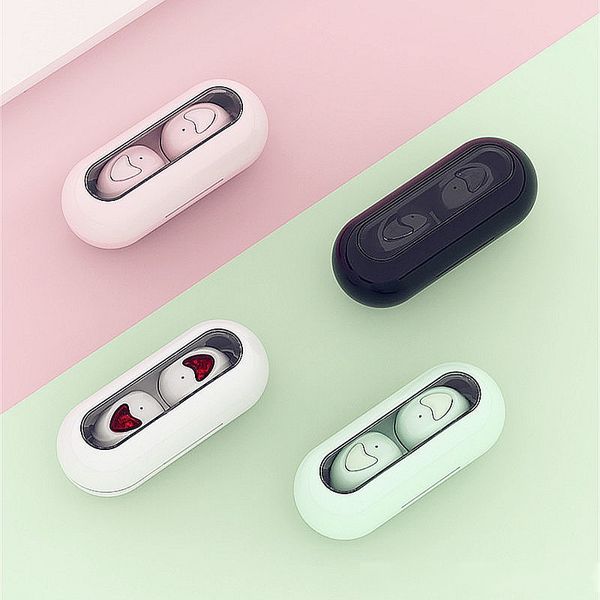 

tws mini wireless headphone earphones bluetooth in-ear earbuds stereo 5.0 hifi with charging box for android and ios all smartphone