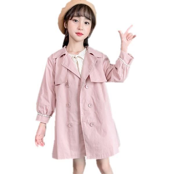 

baby coat toddler kid baby girls autumn winter warm trench wind coat jacket party birthday outerwear 3-11t fashion children, Blue;gray