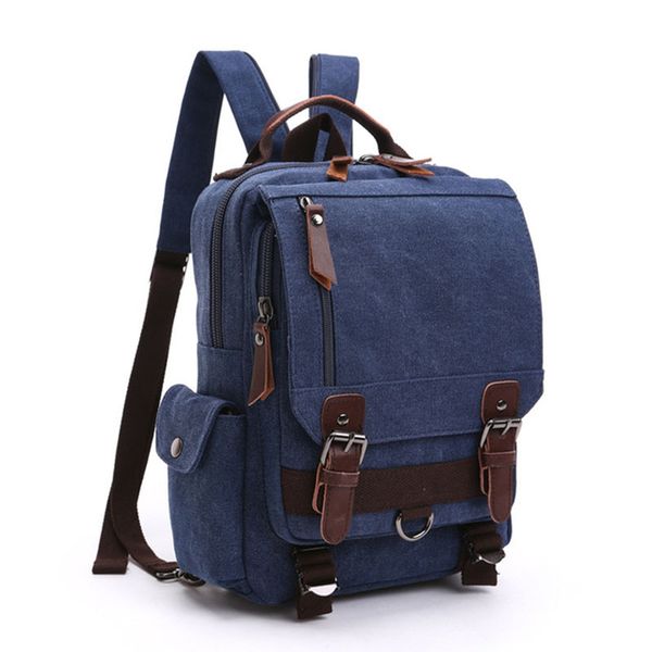

2020 solid color ранец мода досуг холст открытый путешествие crossbody chest сумка новая удобная унисекс одно плечо сумка