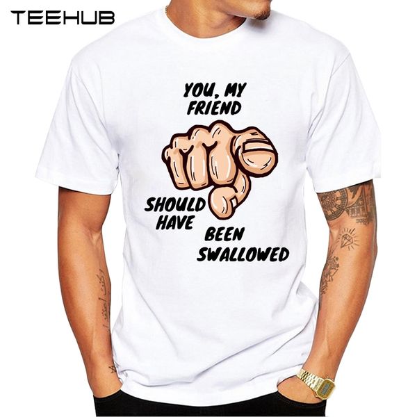 

teehub men's new fashion total diss my friend design short sleeve t-shirt cool printed hipster tee shirts
