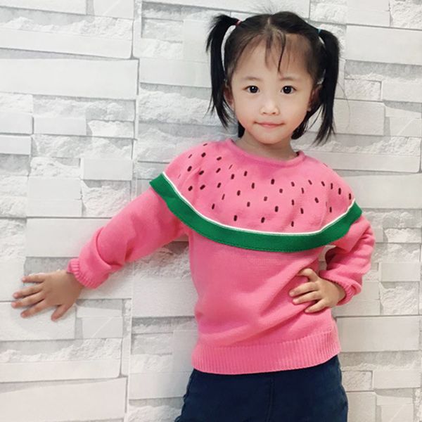

new 2020 baby girls sweaters cape children cotton sweater coats watermelon pullover cloak christmas clothes baby girls sweater, Blue