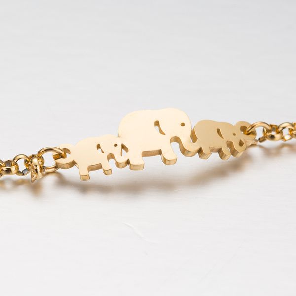 

lovely elephant pendant necklace earring bracelet anklet for women and kids, Black