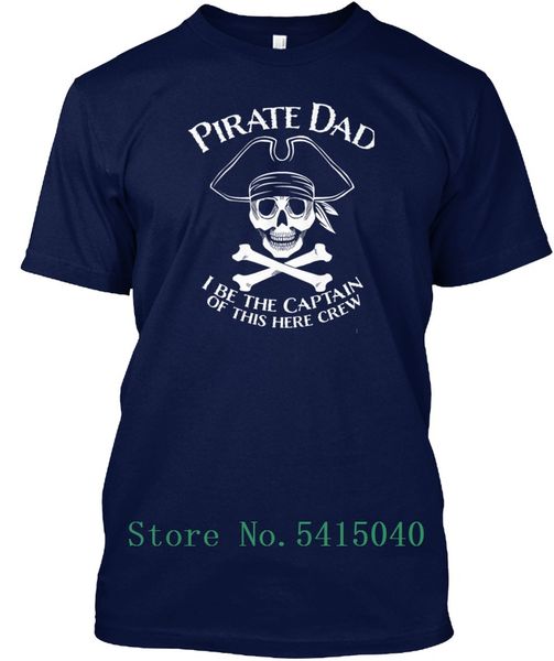

pirate dad captain popular boat funny tagless tee t-shirt designer t shirt comics t-shirt printing crew neck men tshirt camisa