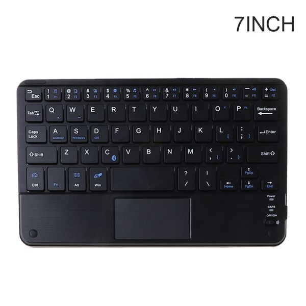 

7/9/10 inches wireless bluetooth lightweight keyboard with touchpad home keypad
