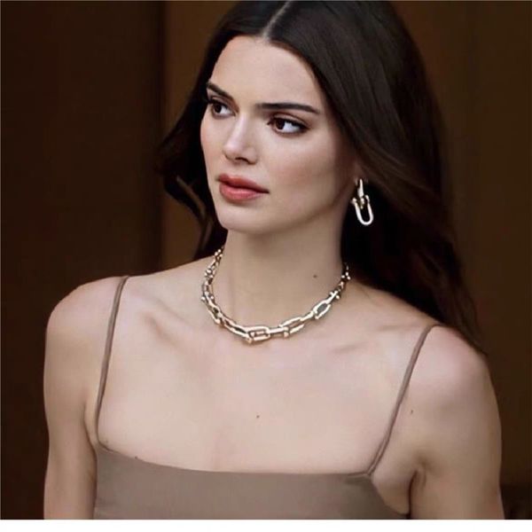 

chokers hip hop gold silver color thick chain choker necklaces for women punk star style ball statement necklace fashion jewelry, Golden;silver