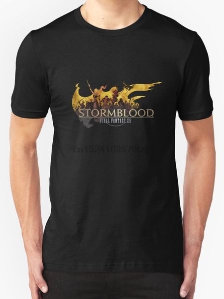 

классический нестареющий футболка final fantasy xiv stormblood мужские tee