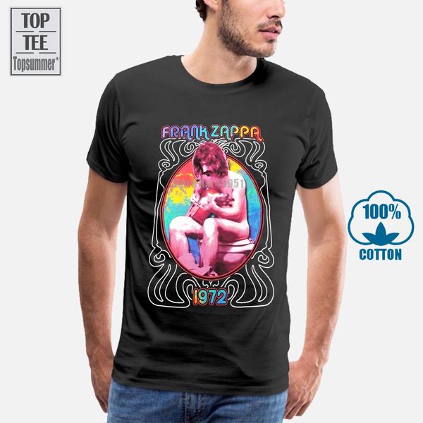 

frank zappa toilet zappa crappa 1972 color t shirt new jurney print t shirt