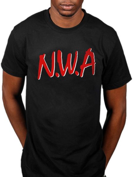

official nwa logo t-shirt straight outta compton 100 miles and and running cotton birthday gift tee shirt