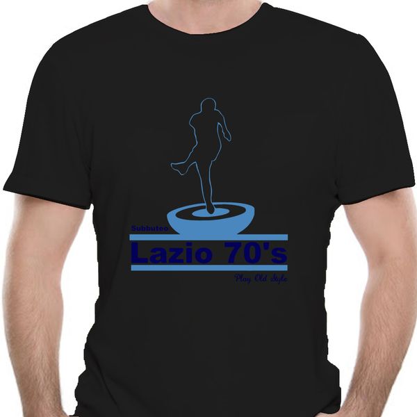 

j797 женщин сетки кривая север lazio старый стиль 1970 subbuteo футболка 9358d
